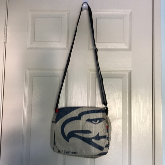 Upcycled Cross Body Bag Purse - Picture 2 of 4